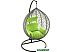 Подвесное кресло LoftyHome Noni 1147 Grey spots/Green