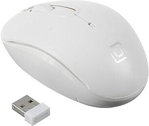 Картинка Компьютерная мышь Oklick 505MW (белый)