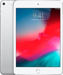 Картинка Планшет Apple iPad mini 2019 64GB LTE MUX62 (серебристый)