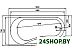 Ванна Aquatek Пандора 160x75