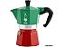 Гейзерная кофеварка Bialetti Moka Express Tricolor (3 порции)