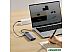 Док-станция Baseus Metal Gleam Series 7-in-1 Multifunctional Type-C HUB Docking Station Gray WKWG040
