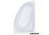 Ванна Triton Кайли 150x100R (с каркасом, экраном и сифоном)