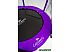 Батут Calviano Outside Master Purple 140 см - 4.5ft (внешняя сетка, складной, без лестницы)