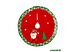 Юбка под елку Зимнее волшебство Дед Мороз у елки 6938941 (красный/зеленый)