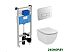 Инсталляция для унитаза Ideal Standard Tesi Aquablade + кнопка Olias M3 (хром) S0079R0123AA