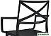 Стул пластиковый Keter Metalix 247275 (серебристый) Стул пластиковый Keter Metalix 247275 (серебристый)