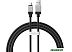 Кабель Baseus CoolPlay Series USB Type-A - USB Type-C (1 м, черный)