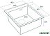 Кухонная мойка Paulmark Neckar PM804551-BS