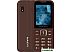 Кнопочный телефон Maxvi K21 (коричневый)