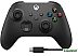 Геймпад Microsoft Xbox + USB-C кабель (черный)