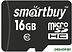 Карта памяти Smart Buy microSDHC SB16GBSDCL10-00LE 16GB