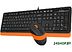 Клавиатура + мышь A4Tech Fstyler F1010 Orange