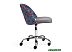 Кресло TetChair Melody Botanica 08 cherry/29 (ткань/флок, серый)