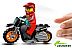 Конструктор инерционный Lego City Огненный трюковый мотоцикл 60311