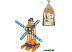 Конструктор Полесье Изобретатель-Мельница №1 (105 элементов) (в пакете) (55385)