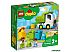 Конструктор Lego Duplo Мусоровоз и контейнеры для раздельного сбора мусора 10945