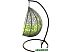 Подвесное кресло LoftyHome Noni 1147 Grey spots/Green