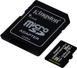 Картинка Карта памяти Kingston Canvas Select Plus microSDXC 64GB (с адаптером)