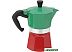 Гейзерная кофеварка Bialetti Moka Express Tricolor (3 порции)