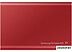 Внешний накопитель Samsung T7 1TB (MU-PC1T0R/WW) (красный)
