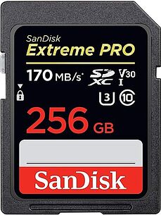 Картинка Карта памяти SanDisk Extreme PRO SDXC SDSDXXY-256G-GN4IN 256GB