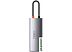 USB-хаб Baseus Metal Gleam Series 6-in-1 Type-C CAHUB-CW0G