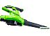 Ручная воздуходувка Greenworks GD40BVIIK4 2406907UB (с 1-им АКБ)