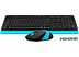 Клавиатура + мышь A4Tech Fstyler FG1010 Blue