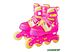 Роликовые коньки Ridex Wing (р. 38-41, розовый/жёлтый)