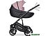 Детская универсальная коляска RIKO Basic Pacco 2 в 1 (02, розовый/черный)