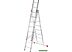 Лестница-стремянка Новая высота NV 323 трёхсекционная профессиональная 3x12 ступеней