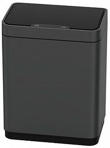 Картинка Сенсорное мусорное ведро Java Vagas 12л, (темно-серый)