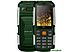 Мобильный телефон BQ-Mobile BQ-2430 Tank Power (зеленый/серебристый)