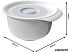 Набор мисок Rotho Fresh Baking bowl 1043302590 (белый/серый)