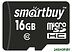 Карта памяти Smart Buy microSDHC SB16GBSDCL10-01LE 16GB (с адаптером)