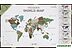 Пазл Woodary Карта мира на английском языке XXL 3192