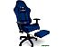 Офисное кресло Calviano 1585 (синий велюр)