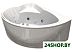 Ванна Aquatek Альтаир 158x120R (с экраном и каркасом)