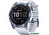 Умные часы Garmin Fenix 7X Sapphire Solar 51 мм (голубой минерал/белый камень)