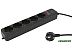 Сетевой фильтр PC Pet AP01006-3-BK 3 м (5 розеток) черный