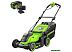 Газонокосилка Greenworks GD40LM411K4 2521007UB (с 1-им АКБ)