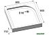 Душевой поддон BelBagno TRAY-BB-A-80-15-W 80x80