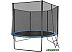 Батут GetActive Jump 8ft - 252 см с лестницей, внешней сеткой (синий) Батут GetActive Jump 8ft - 252 см с лестницей, внешней сеткой (синий)