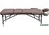 Массажный стол Atlas Sport складной Strong 70 см 3-с алюминиевый (коричневый)