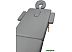 Массажный стол Alpin TMW-60 (grey)