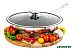 Сковорода ВОК Elan Gallery Гармония вкуса Серебро 120886 (черный мрамор)