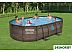 Каркасный бассейн Bestway Ротанг 56946 (488x305x107)