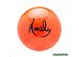 Мяч Amely AGB-301 15 см (оранжевый)