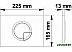 Инсталляция для унитаза Berges Wasserhaus Novum R2 040222 Инсталляция для унитаза Berges Wasserhaus Novum R2 040222